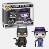 Φτηνός 😍 Μινιατούρες Funko Pop! 2-Pack Heroes: Batman (1989) - Batman & Multi ✔️