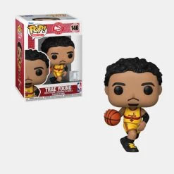 Νέος ✨ Μινιατούρες Funko Pop! 🏀 Basketball NBA: Atlanta Hawks - Trae Young 146 Φιγούρα MULTI 😀