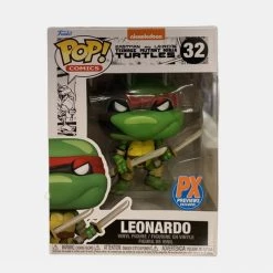 Νέος 👍 Μινιατούρες Funko Pop! Comics: Teenage Mutant Ninja Turtles - Leonardo Φιγούρα MULTI 🔔