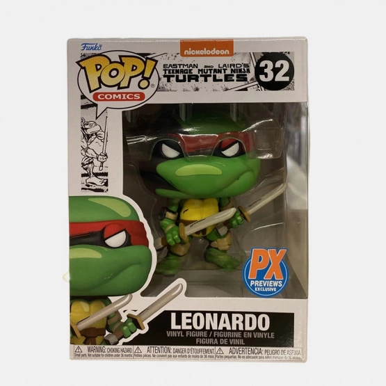 Νέος 👍 Μινιατούρες Funko Pop! Comics: Teenage Mutant Ninja Turtles - Leonardo Φιγούρα MULTI 🔔 1 Νέος 👍 Μινιατούρες Funko Pop! Comics: Teenage Mutant Ninja Turtles - Leonardo Φιγούρα MULTI 🔔