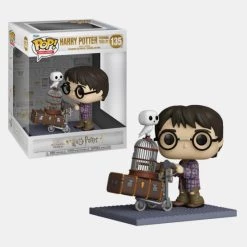 Τοπ 10 🔥 Μινιατούρες Funko Pop! Deluxe: Harry Potter - Harry Potter Pushing Trolley 135 Φιγούρα MULTI 🥰
