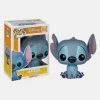 Πολύ καλή προσφορά 🎁 Μινιατούρες Funko Pop! Disney: Lilo & Stitch - Stitch Seated - MULTI 🔥
