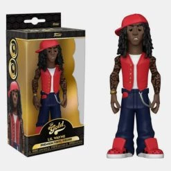 Το φθηνότερο 🔔 Μινιατούρες Funko Pop! Funko Gold: Lil Wayne Premium Vinyl Fig MULTI 🥰