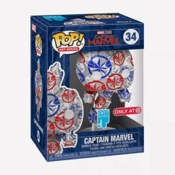 Η καλύτερη συμφωνία ⭐ Μινιατούρες Funko Pop! Artist Series Marvel: Captain Marvel Φιγούρα MULTI 💯