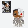 Τοπ 10 🎁 Κονκάρδες Funko Pop! Justice League - Cyborg Καρφίτσα MULTI 🛒