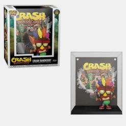 Καλύτερη πώληση ❤️ Μινιατούρες Funko Pop! Games Cover: Crash Bandicoot With Aku M MULTI 🔥