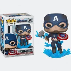 Η καλύτερη συμφωνία ✔️ Μινιατούρες Funko Pop! Marvel: Avengers Endgame - Captain America Φιγούρα MULTI 🌟