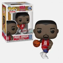 Flash Sale 😀 Μινιατούρες Funko Pop! NBA All-Stars 🏀 Basketball: Magic Johnson Lakers 136 Φιγούρα MULTI 👏