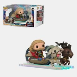 Καλύτερη πώληση 🥰 Μινιατούρες Funko Pop! Rides Super Deluxe: Marvel Thor Love & Thunder - Thor With Goat Boat Φιγούρα MULTI 😀