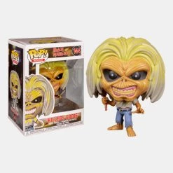 Συμφωνίες 🧨 Μινιατούρες Funko Pop! Rocks: Iron Maiden - Killers Eddie (Skeleton Eddie) 144 Φιγούρα MULTI 🌟