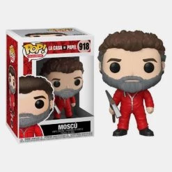 Εξοδος 🧨 Μινιατούρες Funko Pop! Television: La Casa De Papel - Moscu -9 Φιγούρα MULTI 👍