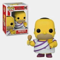 Τοπ 10 👏 Μινιατούρες Funko Pop! Television: The Simpsons Obeseus Homer 1203 Φιγούρα MULTI 😀