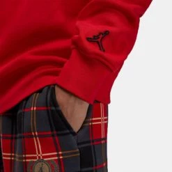 Το φθηνότερο 😀 Φόρμες Jordan Essential Holiday Ανδρική Μπλούζα Φούτερ FIRE RED/FIRE RED 🔔 -Jordan Κατάστημα jordan essential holiday 3