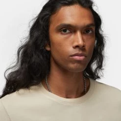 Συμφωνίες 💯 T-Shirts | Μπλούζα κοντό μανίκι Jordan Jumpman Air Ανδρικό T-Shirt RATTAN/BLACK ✨ -Jordan Κατάστημα jordan jumpman 2