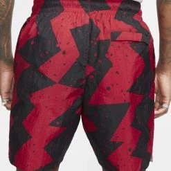 Το φθηνότερο 🤩 Μαγιό Jordan Poolside 17" Ανδρικό Σορτς Μαγιό GYM RED/WHITE ✔️ -Jordan Κατάστημα jordan m j 7 poolside short 3