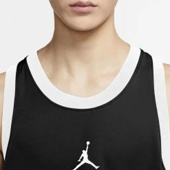 Εκπτωση 🎉 Αμάνικα T-shirts Jordan Jumpman Air Ανδρική Αμάνικη Μπλούζα BLACK/WHITE/WHITE 🤩 -Jordan Κατάστημα jordan m j air bball jersey 2