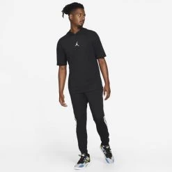 Πολύ καλή προσφορά ✔️ T-Shirts | Μπλούζα κοντό μανίκι Jordan Dri-FIT Air Performance Κοντομάνικη Μπλούζα Φούτερ BLACK/WHITE ✔️ -Jordan Κατάστημα jordan m j air perf df ss hoodie tee 3