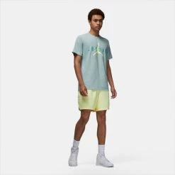 Κουπόνι 🛒 T-Shirts | Μπλούζα κοντό μανίκι Jordan Wordmark Ανδρικό T-shirt OCEAN CUBE/WASHED TEAL/CITRON TINT 🤩 -Jordan Κατάστημα jordan m j air wm tee 3