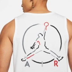 Κουπόνι 😍 Αμάνικα T-shirts Jordan Jumpman Air Ανδρική Αμάνικη Μπλούζα WHITE ❤️ -Jordan Κατάστημα jordan m j brand jumpman air tank 3