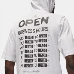 Αγορά 👍 Μπλούζες με Κουκούλα Jordan Dri-FIT Sport BC Ανδρική Μπλούζα με Κουκούλα WHITE/LT SMOKE GREY ⭐ 10 Αγορά 👍 Μπλούζες με Κουκούλα Jordan Dri-FIT Sport BC Ανδρική Μπλούζα με Κουκούλα WHITE/LT SMOKE GREY ⭐ -Jordan Κατάστημα jordan m j df sprt bc gfx ss hd crew 10