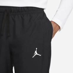 Best Pirce 💯 Φόρμες Jordan Sport Dri-FIT Ανδρικό Παντελόνι Φόρμας BLACK/BLACK/WHITE ✔️ -Jordan Κατάστημα jordan m j df sprt woven pant 8