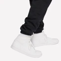 Εξοδος 🎁 Φόρμες Jordan Essentials Ανδρικό Παντελόνι Φόρμας Black 😉 -Jordan Κατάστημα jordan m j ess flc pant 18