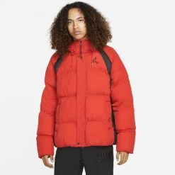 Flash Sale 🌟 Jordan Essentials Ανδρικό Μπουφάν Puffer CHILE RED ⌛