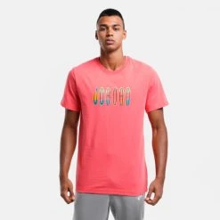 Προϋπολογισμός 😉 T-Shirts | Μπλούζα κοντό μανίκι Jordan Fight MVP Ανδρικό T-Shirt EMBER GLOW 😀