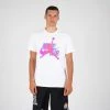 Προϋπολογισμός ⭐ T-Shirts | Μπλούζα κοντό μανίκι Jordan Men's Jumpman Classics Short SLeeve Crew WHITE/VIVID PURPLE/INFRARED 23 🌟