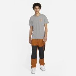 Πολύ καλή προσφορά 🎉 T-Shirts | Μπλούζα κοντό μανίκι Jordan Jumpman 3D Ανδρικό T-Shirt CARBON HEATHER/LIGHT CURRY ✔️ -Jordan Κατάστημα jordan m j jmpmn 3d ss crew 4