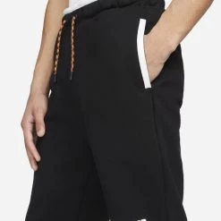 Φτηνός 😉 Φόρμες Jordan Jumpman Ανδρικό Παντελόνι Φόρμας Black/White ✨ -Jordan Κατάστημα jordan m j jmpmn flc pant 8