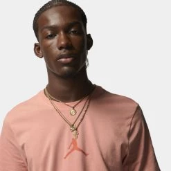 Best Pirce ✨ T-Shirts | Μπλούζα κοντό μανίκι Jordan Jumpman Air Ανδρικό T-Shirt LT MADDER ROOT/MADDER ROOT 🤩 -Jordan Κατάστημα jordan m j jumpman df ss crew 7