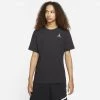 Αγορά ⌛ T-Shirts | Μπλούζα κοντό μανίκι Jordan Jumpman Embroidered Ανδρικό T-Shirt BLACK/WHITE ✔️