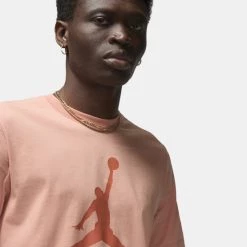 Κουπόνι 🤩 T-Shirts | Μπλούζα κοντό μανίκι Jordan Jumpman Ανδρικό T-shirt LT MADDER ROOT/MADDER ROOT 🛒 -Jordan Κατάστημα jordan m j jumpman ss crew 2