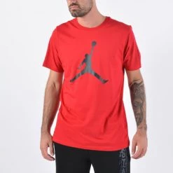 Best Pirce 🔥 T-Shirts | Μπλούζα κοντό μανίκι Jordan Jumpman T-Shirt GYM RED/BLACK ✔️