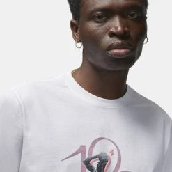 Πολύ καλή προσφορά ❤️ T-Shirts | Μπλούζα κοντό μανίκι Jordan Sport DNA Ανδρικό T-Shirt WHITE ⌛ -Jordan Κατάστημα jordan m j sprt dna gfx ss crew 2