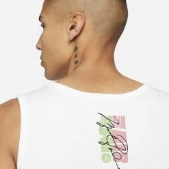 Νέος 🧨 Αμάνικα T-shirts Νike Jordan Sport DNA Ανδρικό Tank Top WHITE 🤩 -Jordan Κατάστημα jordan m j sprt dna hbr tank 12