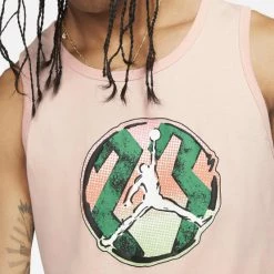 Συμφωνίες 🔥 Αμάνικα T-shirts Νike Jordan Sport DNA Ανδρικό Tank Top ARCTIC ORANGE 🥰 -Jordan Κατάστημα jordan m j sprt dna hbr tank 2