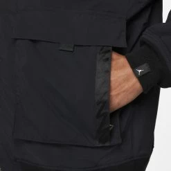 Εκπτωση 💯 Μπουφάν Jordan Zion Flight Ανδρικό Μπουφάν BLACK/DK SMOKE GREY 🥰 -Jordan Κατάστημα jordan m j zion flt jkt 3