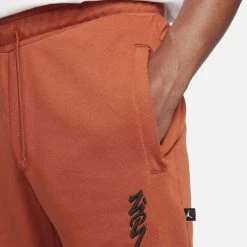 ΧΟΝΔΡΙΚΟ ΕΜΠΟΡΙΟ 😍 Φόρμες Jordan Zion Ανδρικό Παντελόνι Φόρμας DARK RUSSET/BLACK 🛒 -Jordan Κατάστημα jordan m j zion perf pant 2