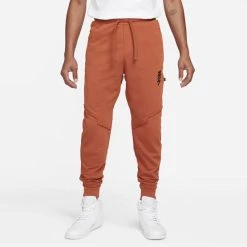 ΧΟΝΔΡΙΚΟ ΕΜΠΟΡΙΟ 😍 Φόρμες Jordan Zion Ανδρικό Παντελόνι Φόρμας DARK RUSSET/BLACK 🛒